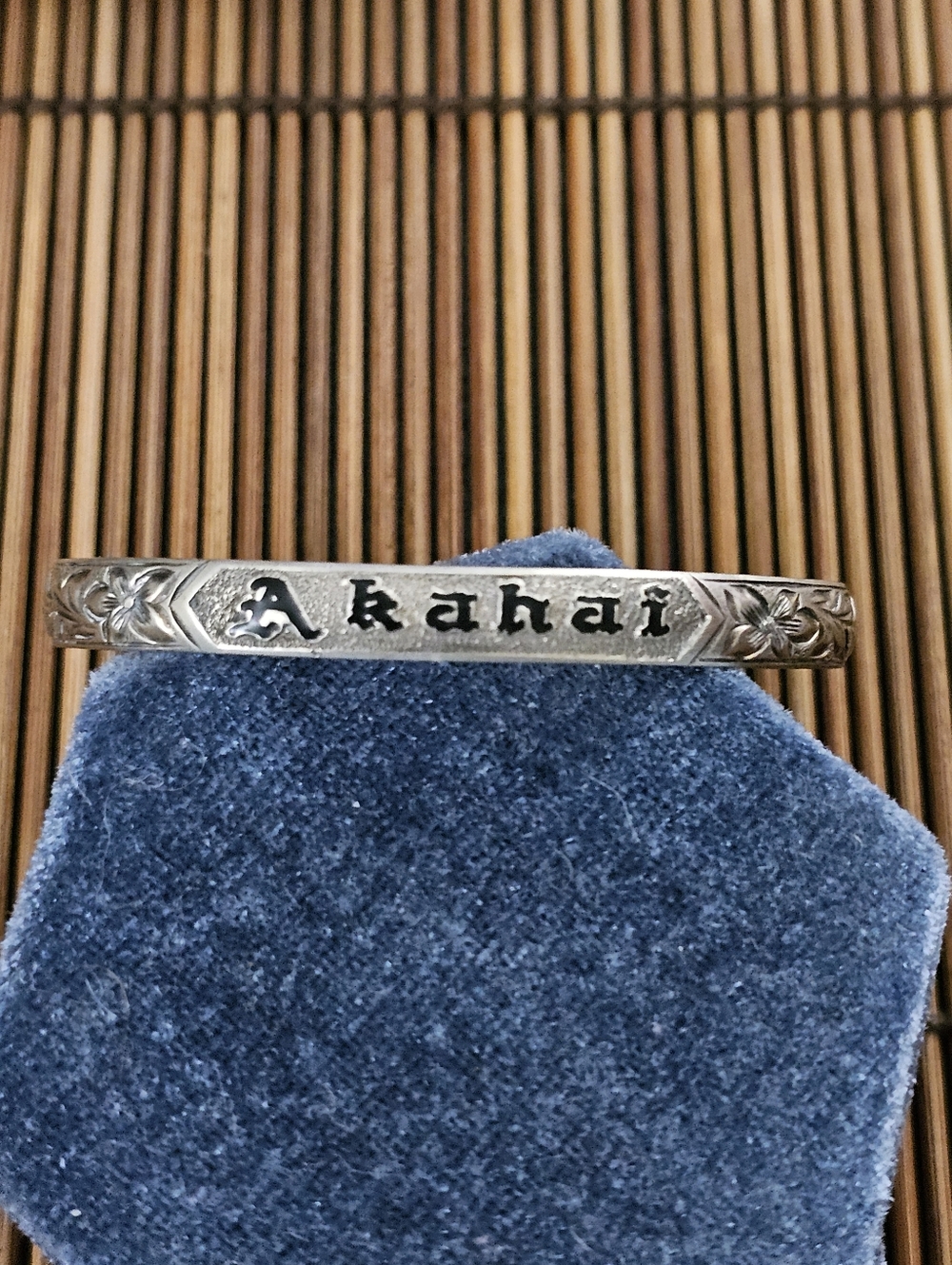 925 Silver Akahai Childs Bangle Bracelet (Vintage)